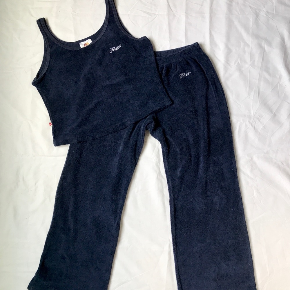 RARE Vintage Fiorucci Terrycloth Matching Set - 90’s-Y2K